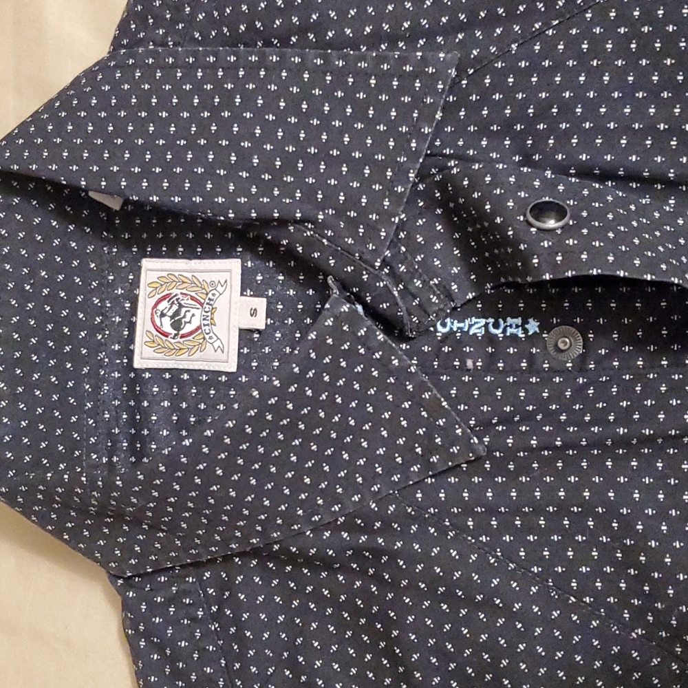 Cinch men's long sleeve western shirt